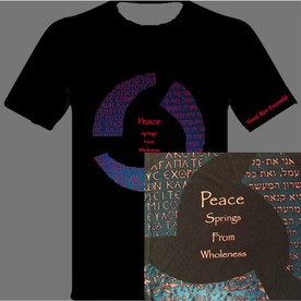 Peace Springs From Wholeness Shirt Picture