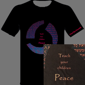 Teach Your Children Peace Shirt Picture